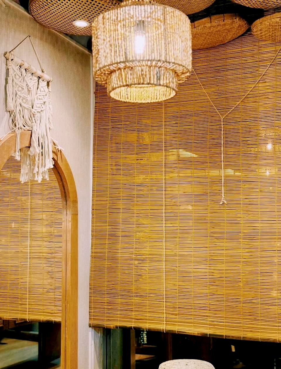 General design -bamboo curtain